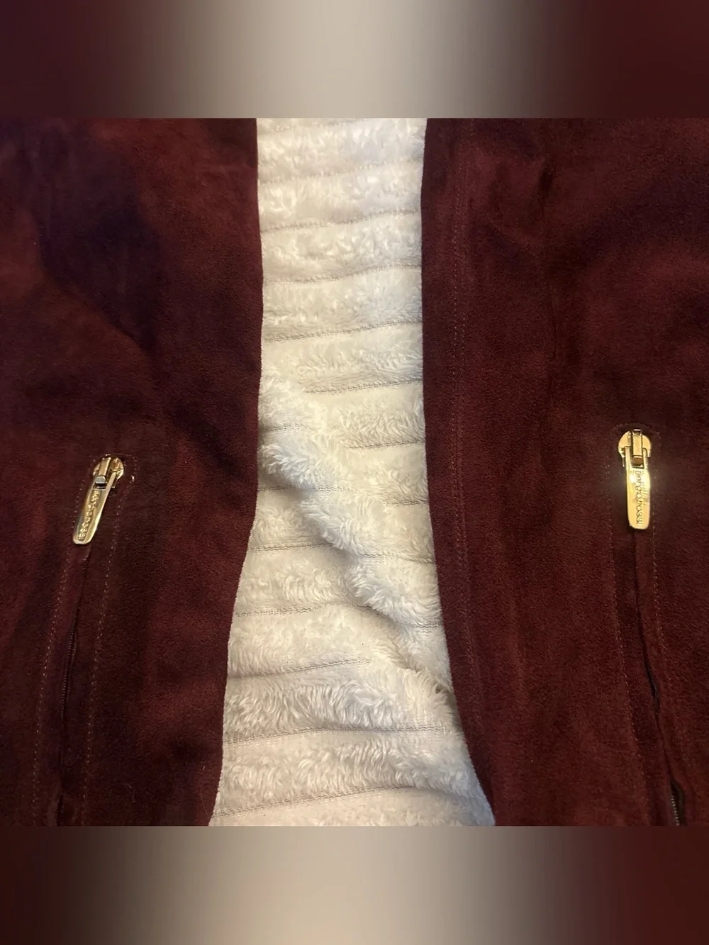Sergio Rossi Burgundy Suede Over-the-Knee Heel Boots